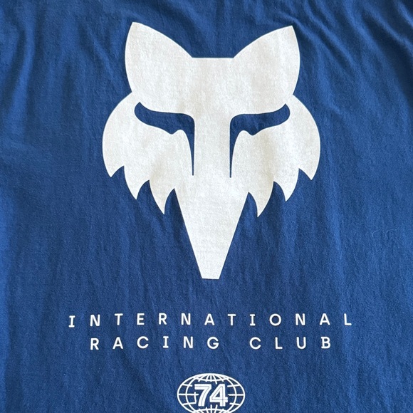 Fox Racing Men's Navy Tee - Picture 5 of 5